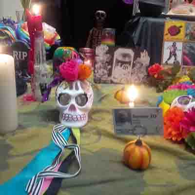8 Dia de Los Muertos Oct 31 2015 at Roslindale Library